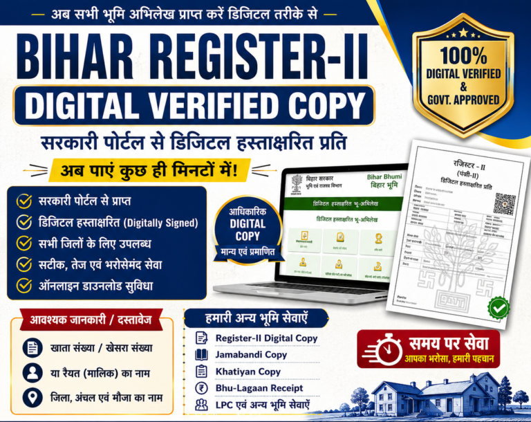 BIHAR REGISTER-II